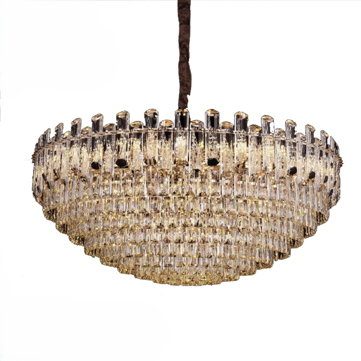 ĐÈN TRANG TRÍ THẢ PHA LÊ K9 CAO CẤP 017T800 Thành Đạt