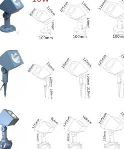 Đèn Hắt Cột Ngoài Trời 30w (TDL-RX)