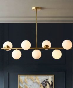 Đèn thả hiện đại chóa thủy tinh 85N7 Thành Đạt