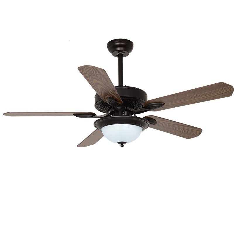 Quạt trần đèn trang trí 121 cánh kim loại 5 Cánh