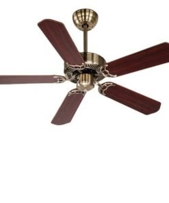 Quạt trần trang trí  202 cánh gỗ plywood 5 Cánh